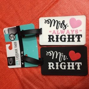 Luggage tags, NWT